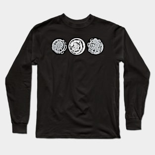 Circle Octopus Group (horizontal) Long Sleeve T-Shirt